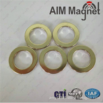 Ring shape D20xd18x2mm NI-Cu-Ni Neodymium Magnets